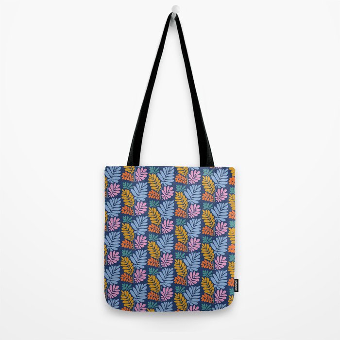 Tropical Bright Night Pattern Tote Bag Gallery Image 2