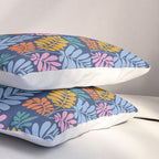 Tropical Bright Night Pattern Pillow Sham Gallery Image 3