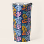 Tropical Bright Night Pattern Travel Mug Gallery Image 2