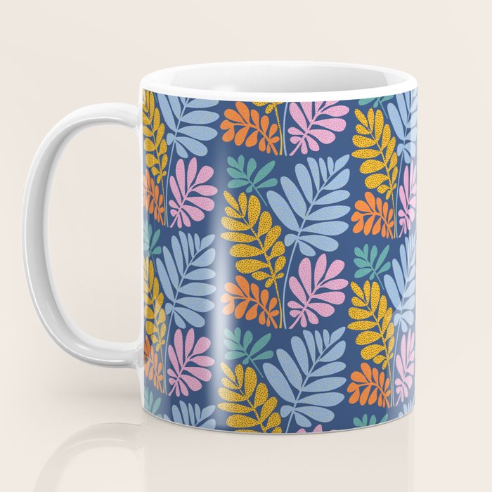 Tropical Bright Night Pattern Coffee Mug Gallery Image 3