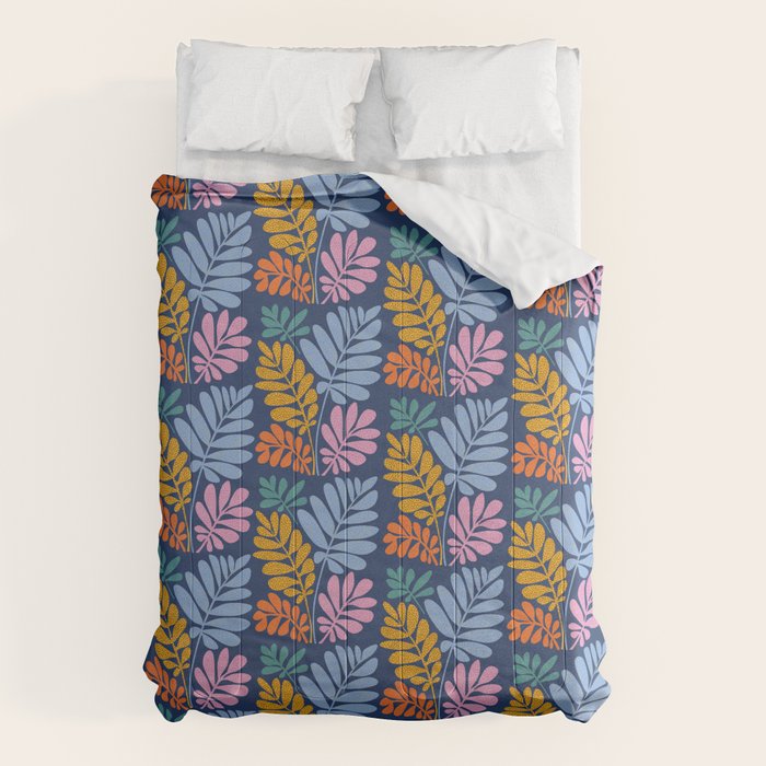 Tropical Bright Night Pattern Comforter Gallery Image 6