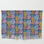 Tropical Bright Night Pattern Wall Hanging Gallery Image 1