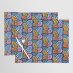 Tropical Bright Night Pattern Placemat Gallery Image 1