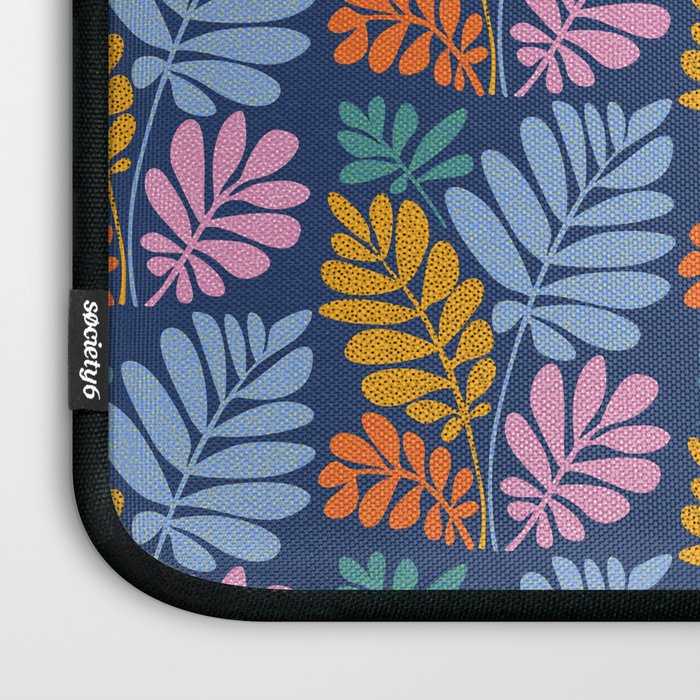 Tropical Bright Night Pattern Laptop Sleeve Gallery Image 3