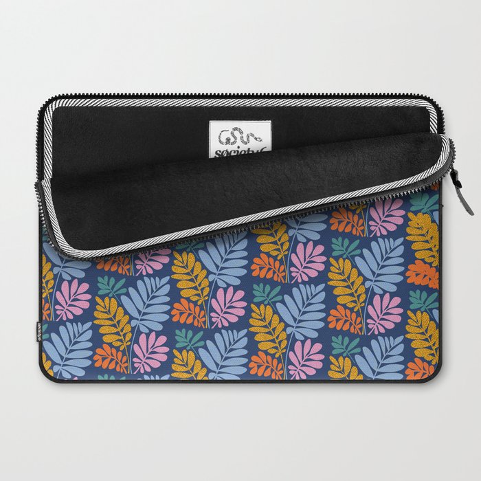 Tropical Bright Night Pattern Laptop Sleeve Gallery Image 2