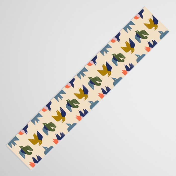 Four Birds Grid Table Runner Gallery Image 3