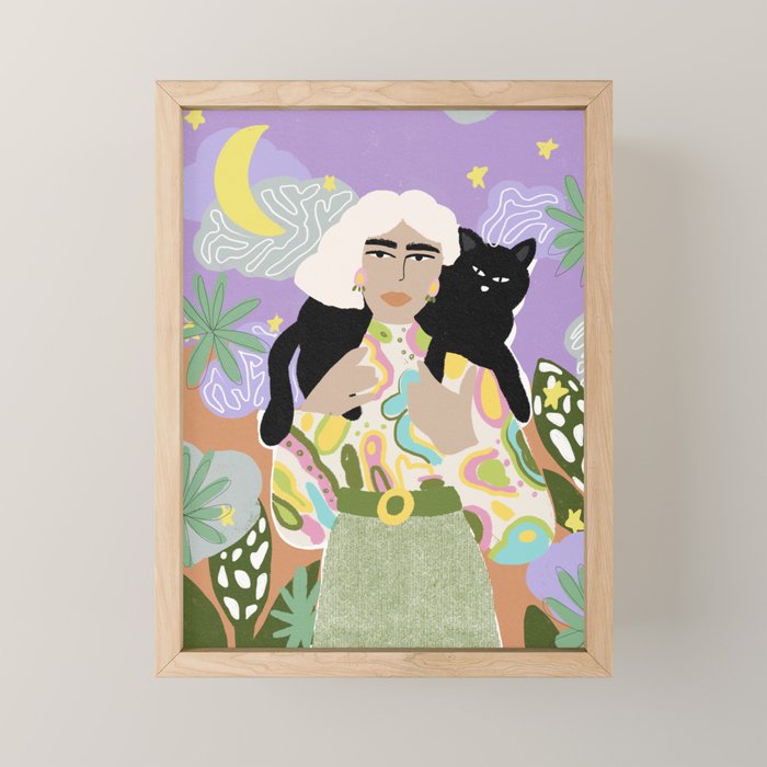 Witchy Woman Mini Art Print Gallery Image 1