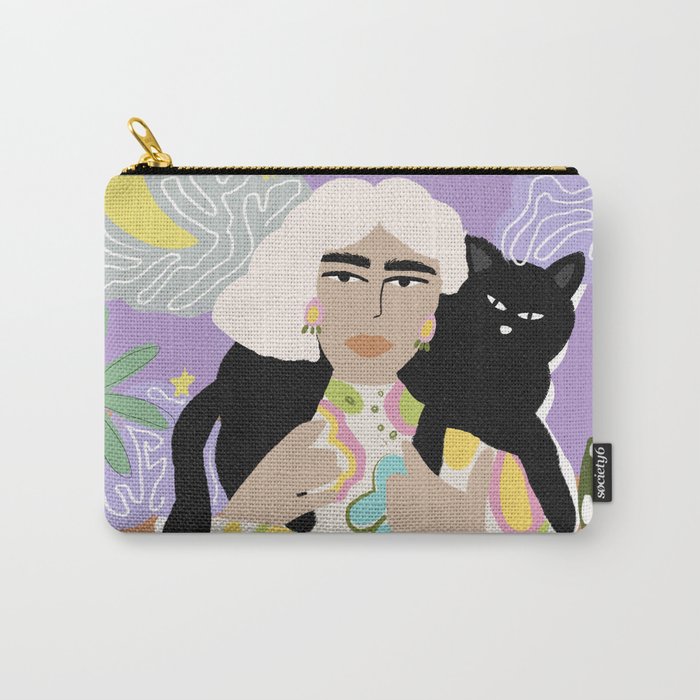 Witchy Woman Carry All Pouch Gallery Image 1