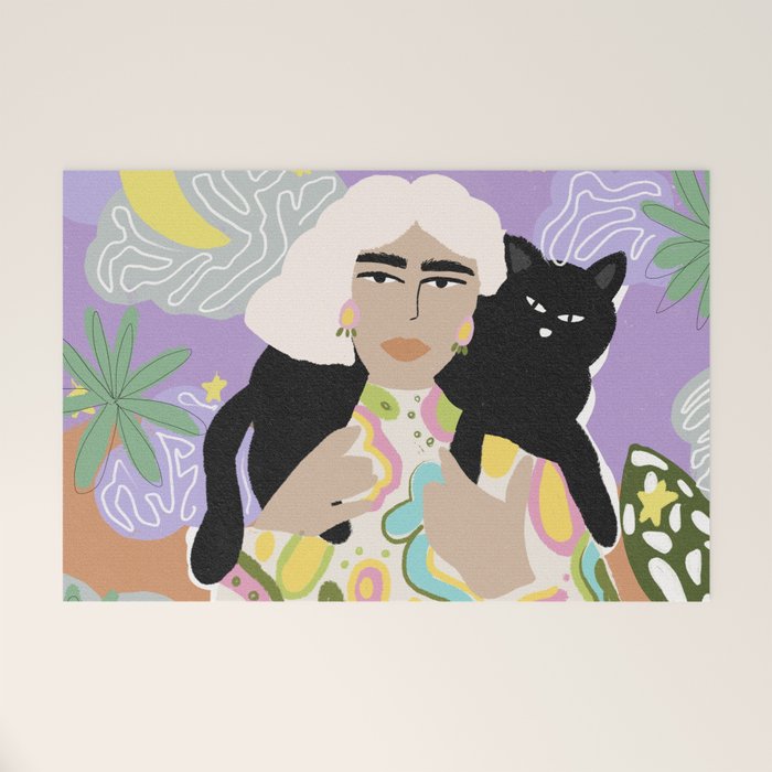 Witchy Woman Welcome Mat Gallery Image 1