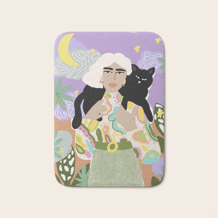 Witchy Woman Bath Mat Gallery Image 1