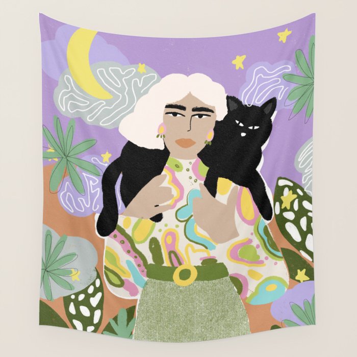 Witchy Woman Wall Tapestry Gallery Image 4
