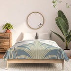 Walter Crane Swans Rush and Iris Vintage Swan Design Comforter Gallery Image 3