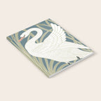 Walter Crane Swans Rush and Iris Vintage Swan Design Notebook Gallery Image 2