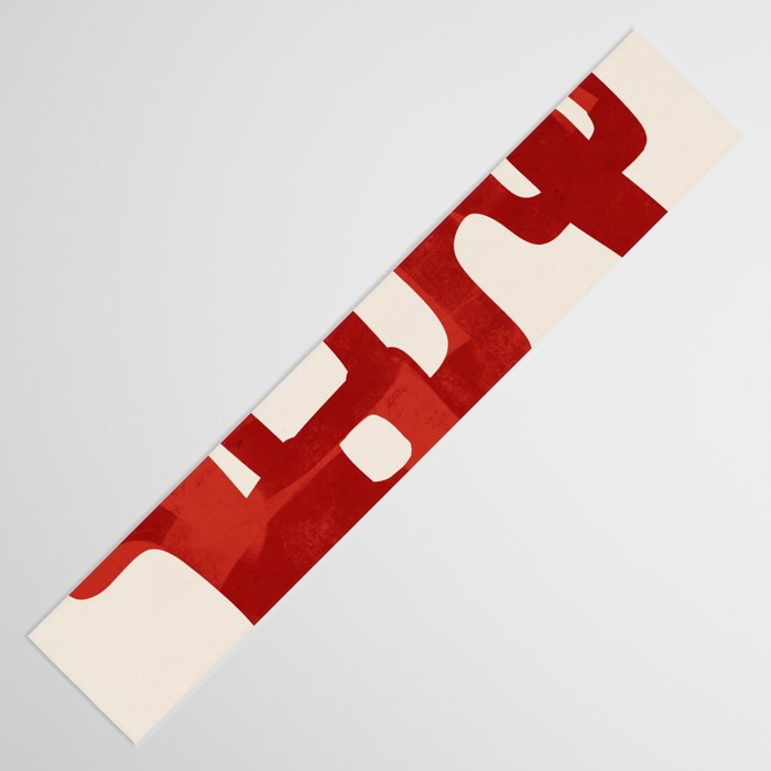 Modern Abstract Shapes 47 Table Runner Gallery Image 3
