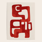 Modern Abstract Shapes 47 Poster Gallery Image 4