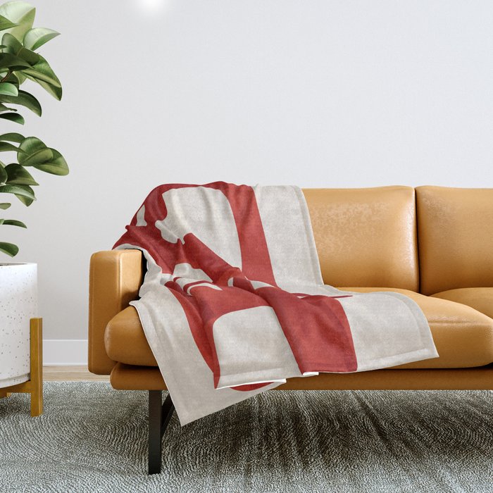 Modern Abstract Shapes 47 Throw Blanket Gallery Image 1