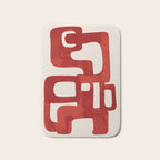 Modern Abstract Shapes 47 Bath Mat Gallery Image 1