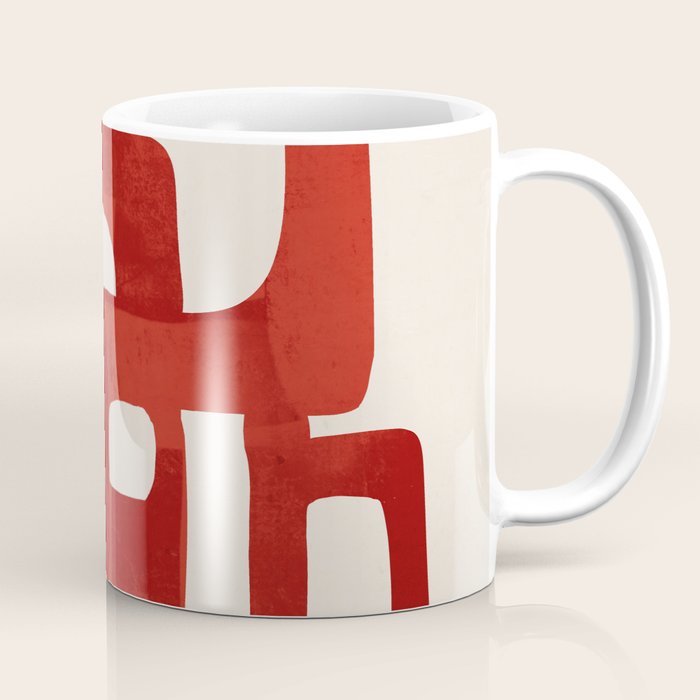 Modern Abstract Shapes 47 Coffee Mug Gallery Image 1