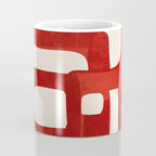 Modern Abstract Shapes 47 Coffee Mug Gallery Image 4