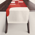 Modern Abstract Shapes 47 Table Runner Gallery Image 1