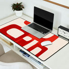 Modern Abstract Shapes 47 Desk Mat Gallery Image 2