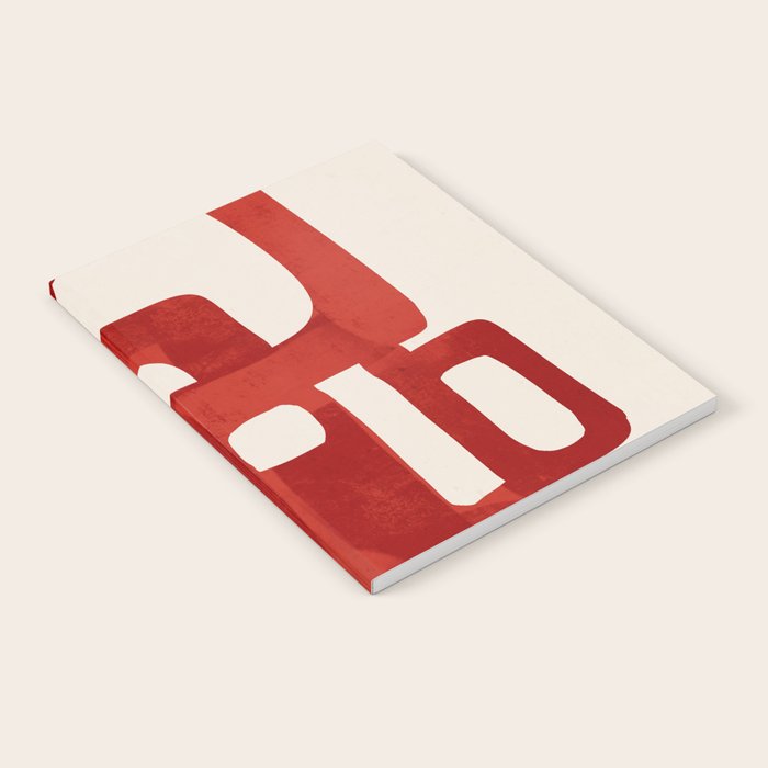 Modern Abstract Shapes 47 Notebook Gallery Image 2