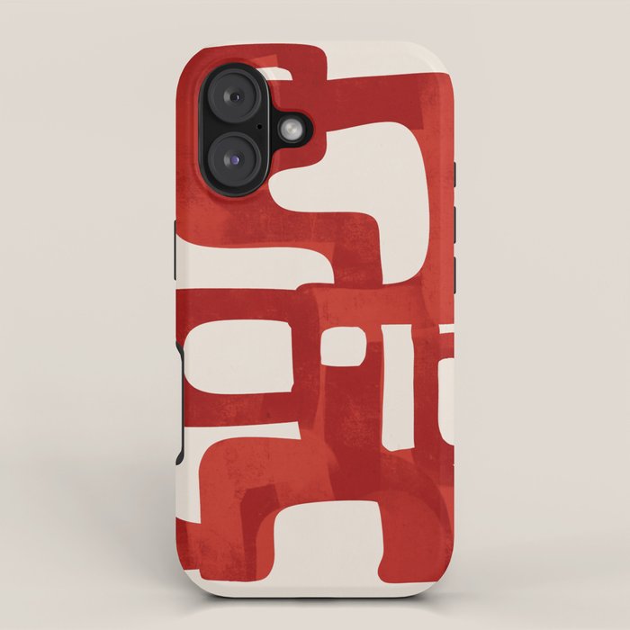 Modern Abstract Shapes 47 iPhone Case Gallery Image 1