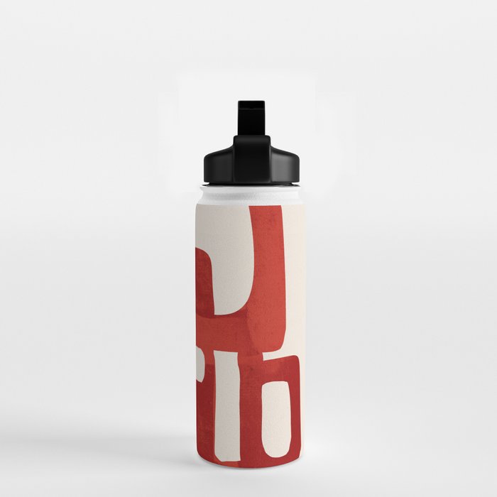Modern Abstract Shapes 47 Water Bottle Gallery Image 2