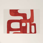 Modern Abstract Shapes 47 Welcome Mat Gallery Image 1