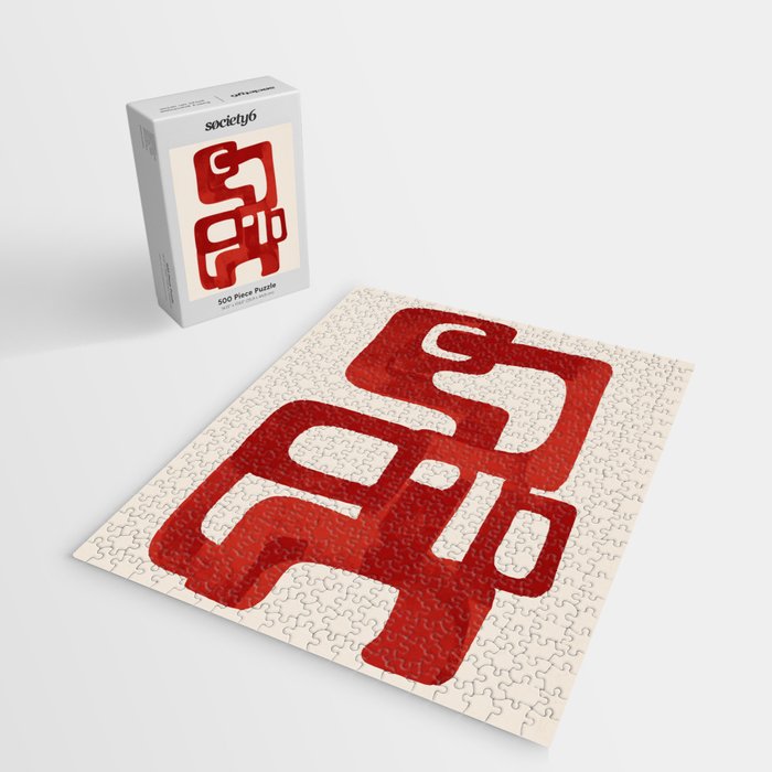 Modern Abstract Shapes 47 Jigsaw Puzzle Gallery Image 2