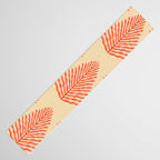 Pink and Red Organic Leaf Table Runner Gallery Image 3