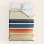 Kenshin - Classic Old School Retro Stripes Duvet Cover Gallery Image 6