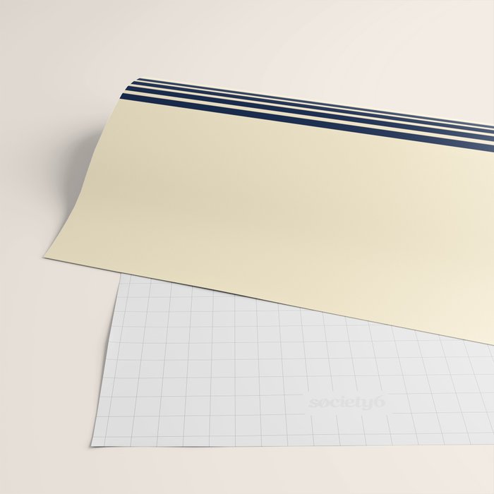 Kenshin - Classic Old School Retro Stripes Wrapping Paper Gallery Image 2