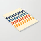 Kenshin - Classic Old School Retro Stripes Notebook Gallery Image 2