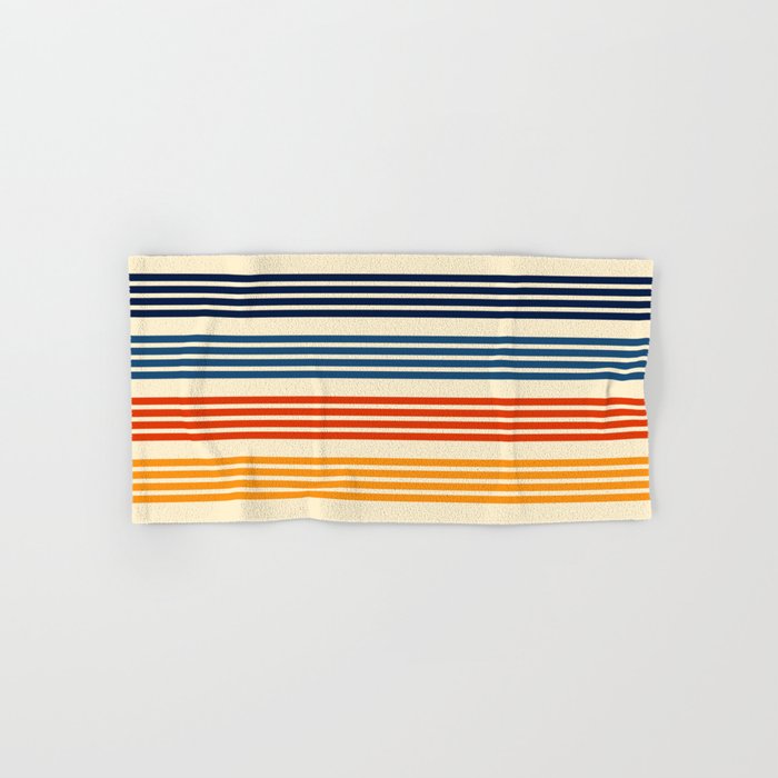 Kenshin - Classic Old School Retro Stripes Towels Gallery Image 1