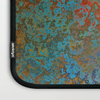 Vintage Rust, Terracotta and Blue Laptop Sleeve Gallery Image 3