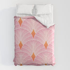 Diamonds & Petals: The Peach Edition Comforter Gallery Image 6