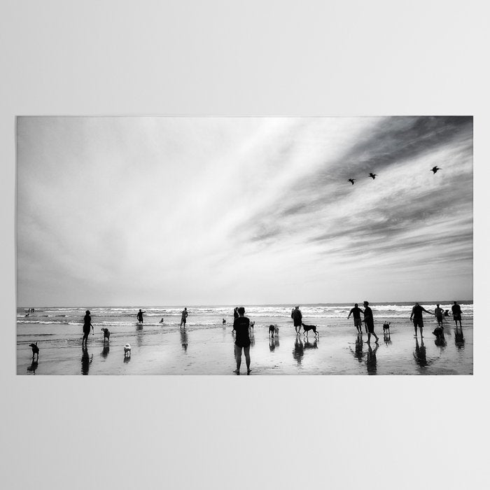 Dog Beach Tablecloth Gallery Image 2