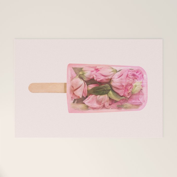 FLORAL POPSICLE Welcome Mat Gallery Image 1