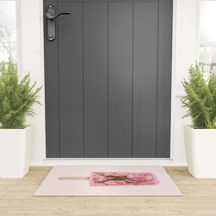 FLORAL POPSICLE Welcome Mat Gallery Image 3