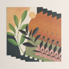 Abstract Sun Rays on the Branches 01 Wrapping Paper Gallery Image 3