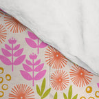 Retro Tropical Flora Pattern Comforter Gallery Image 4
