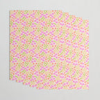 Retro Tropical Flora Pattern Wrapping Paper Gallery Image 3