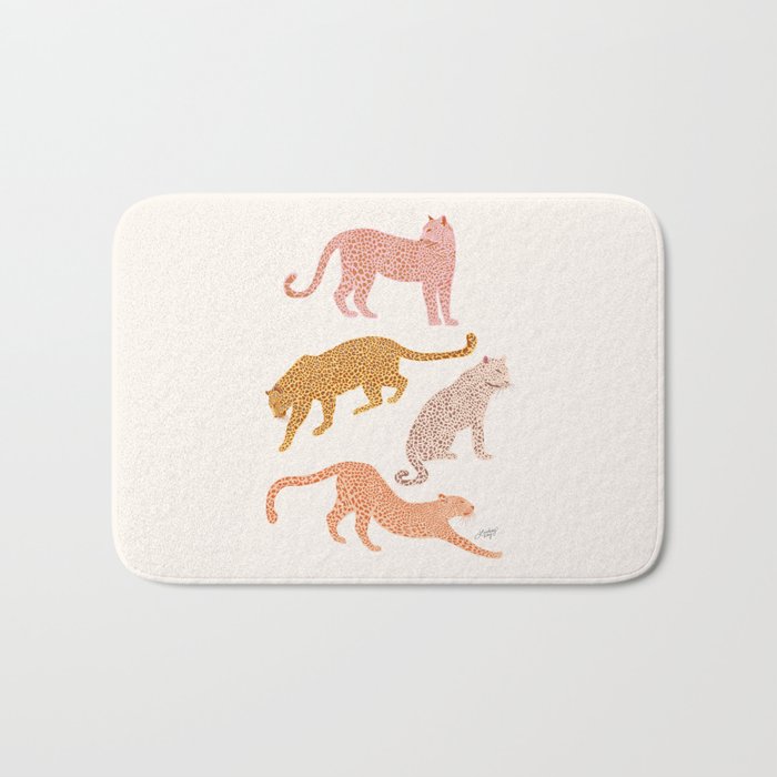 Leopards Bath Mat Gallery Image 1