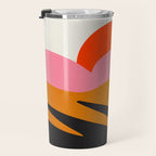Landscape 02: Mid Century Abstraction Travel Mug Gallery Image 3