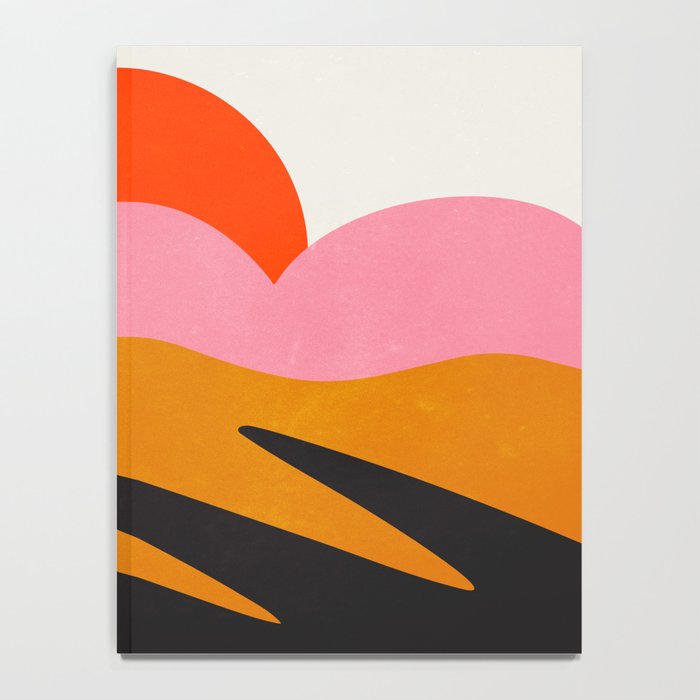 Landscape 02: Mid Century Abstraction Notebook Gallery Image 4