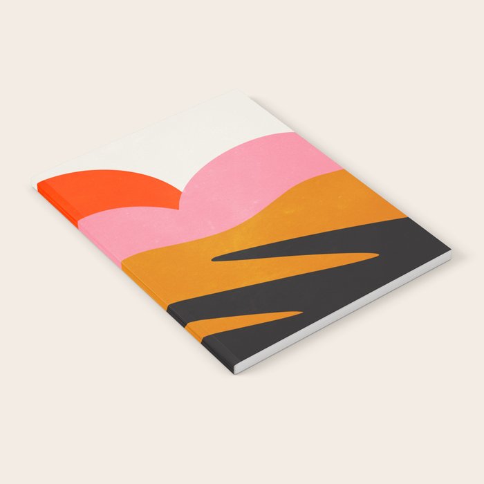 Landscape 02: Mid Century Abstraction Notebook Gallery Image 2