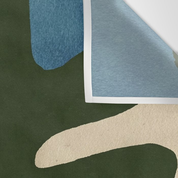 Abstract Sun and Leaf Shapes Wall Tapestry Gallery Image 3