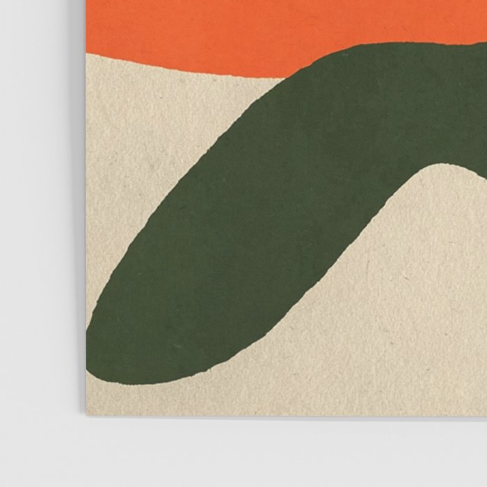 Abstract Sun and Leaf Shapes Poster Gallery Image 3