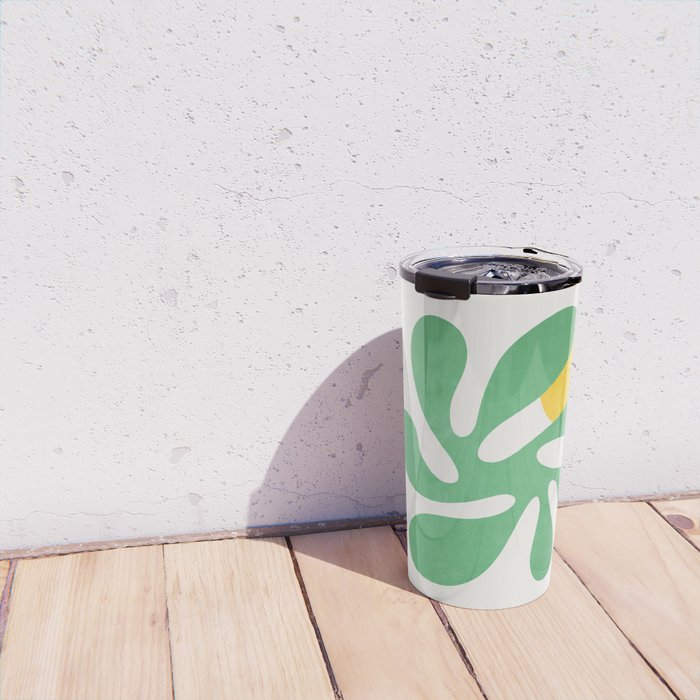 Star Leaf: Matisse Paper Cutouts VI Travel Mug Gallery Image 4
